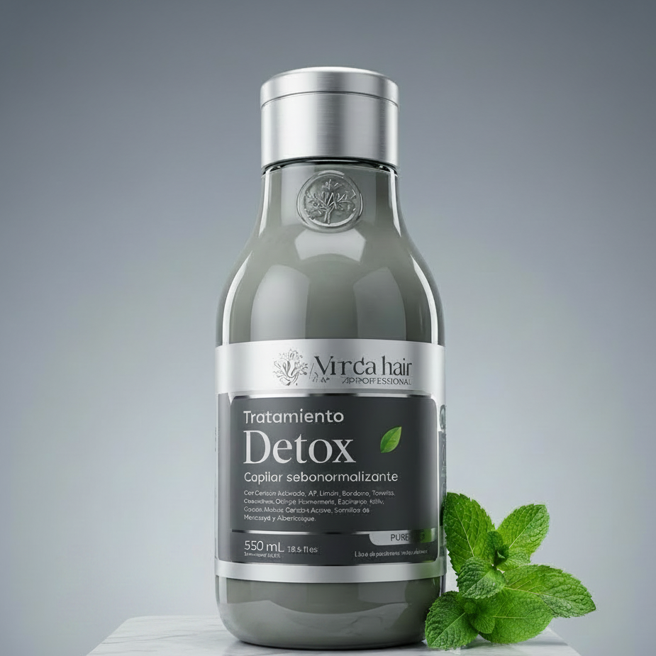 Tratamiento Capilar Detox Con Carbon Activado
