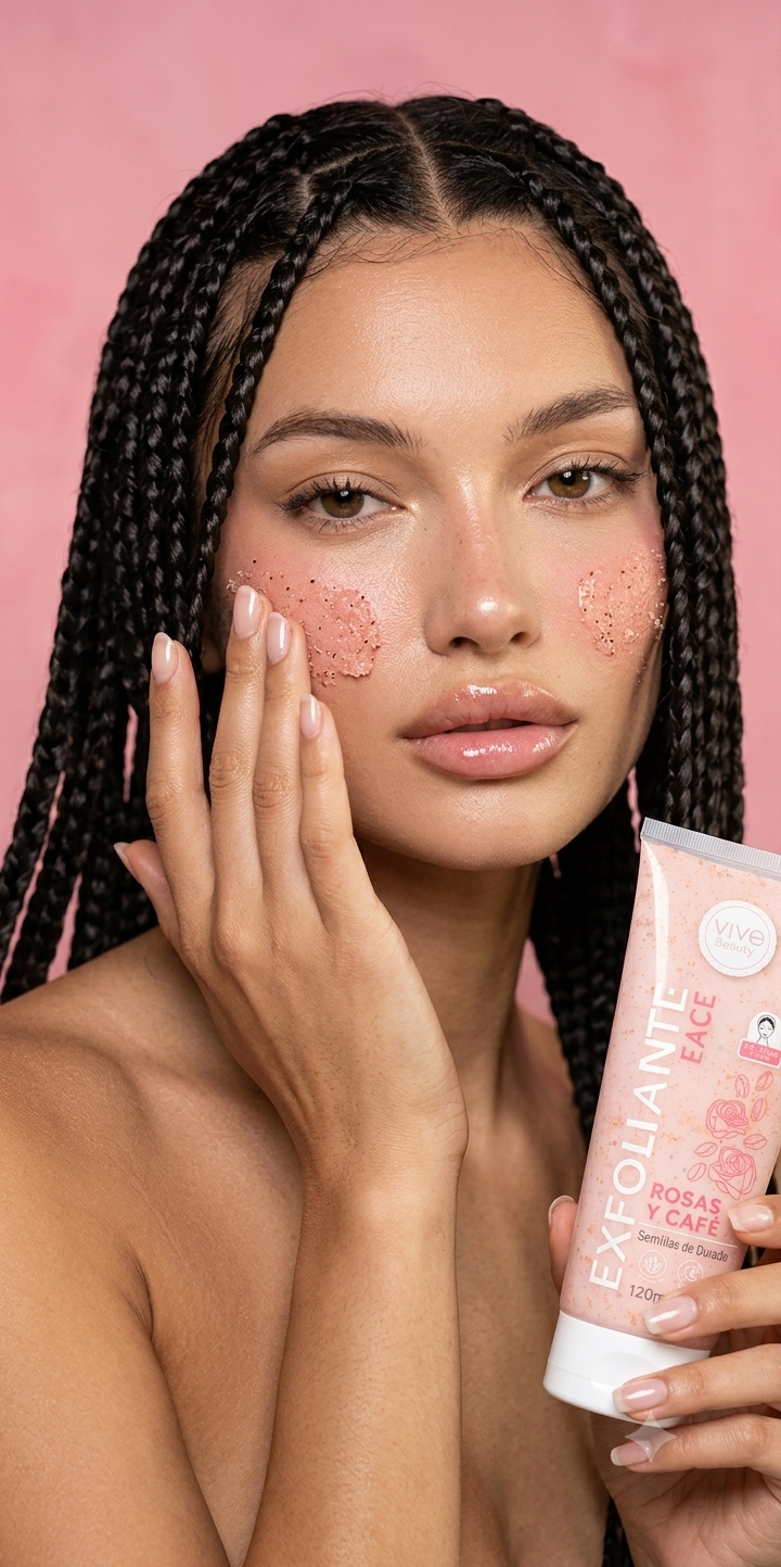 EXFOLIANTE FACIAL ROSAS 120ML