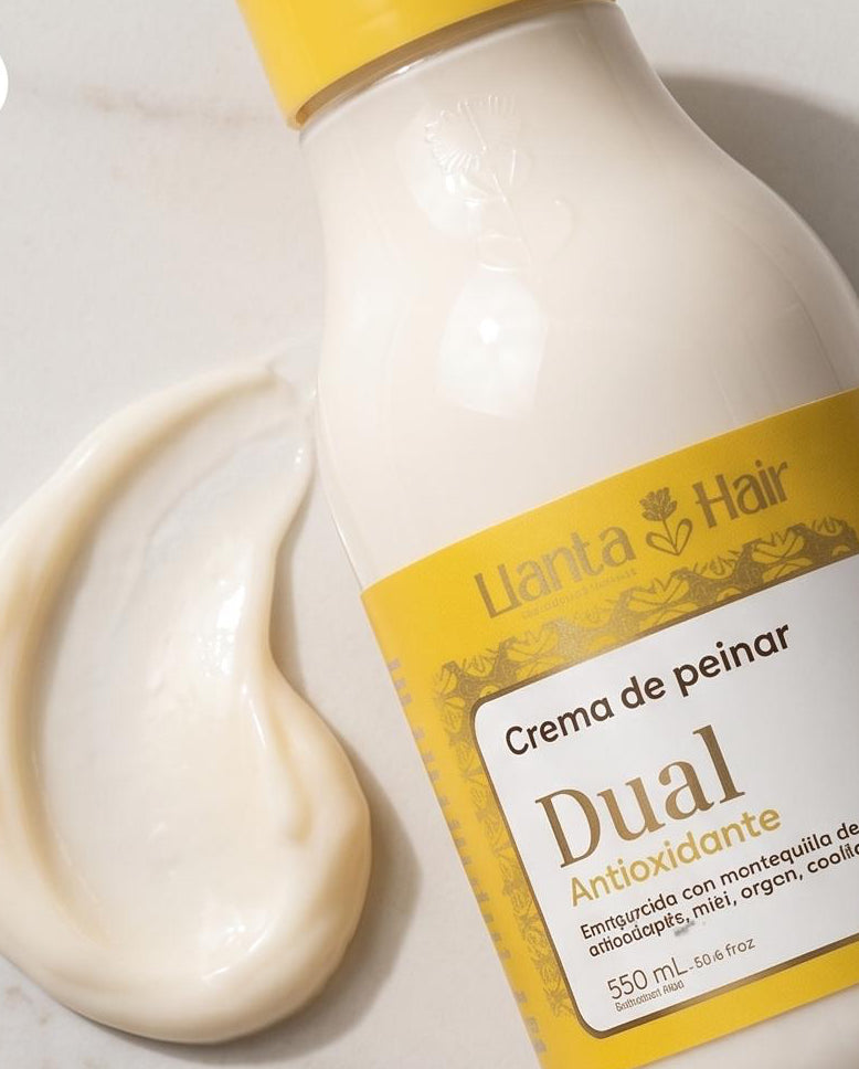 Crema de Peinar Dual Lisos y Rizos