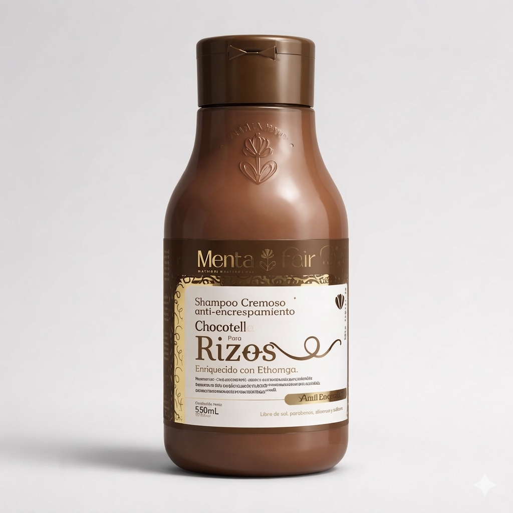 Shampoo Cremoso Chocotella para Rizos