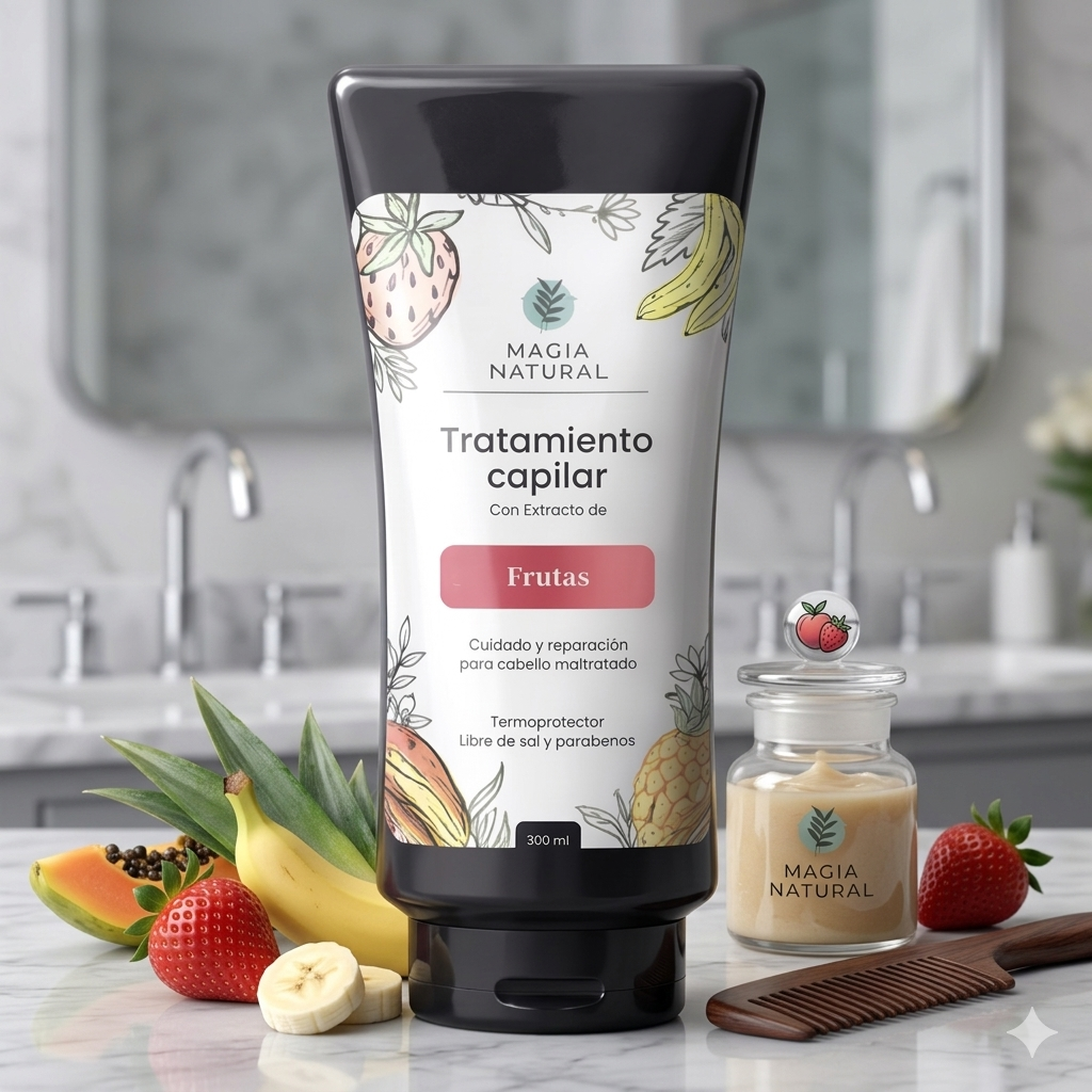Tratamiento Hidratante y Termoprotector de Frutas y Aminoácidos