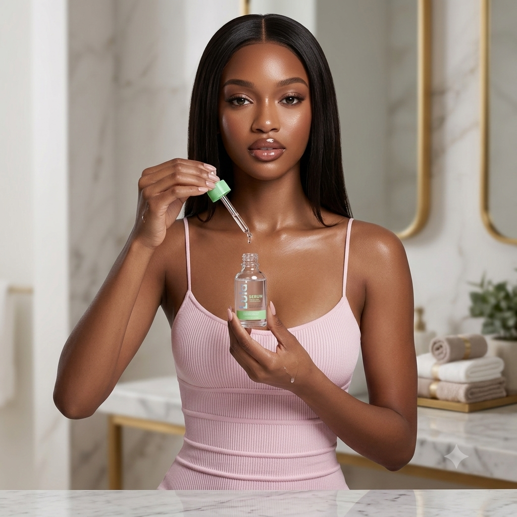Sérum facial con Aloe Vera