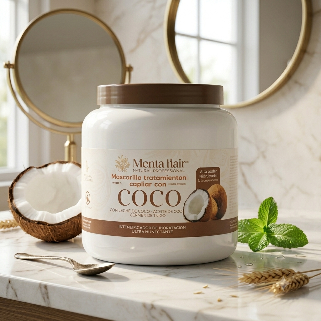Mascarilla Tratamiento Capilar Con Coco X2.000ml