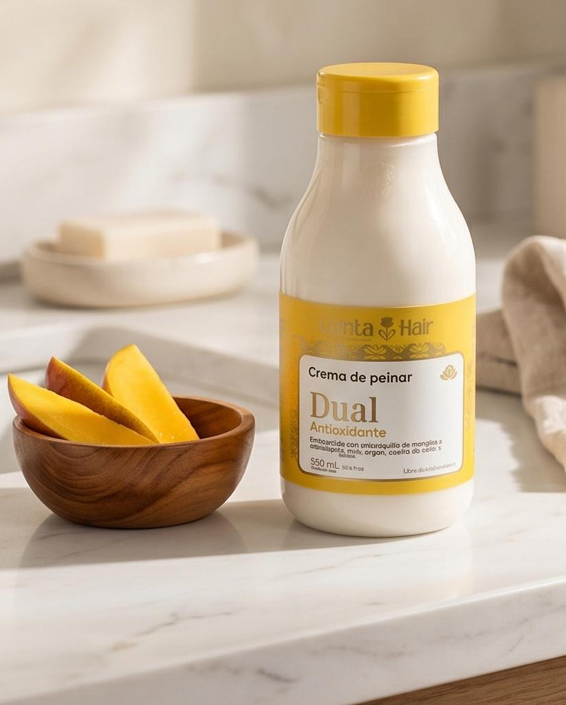 Crema de Peinar Dual Lisos y Rizos