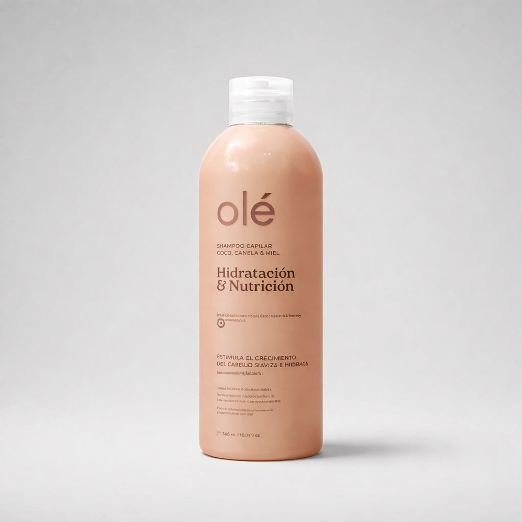 Ole Capilar Shampoo De Coco, Canela y Miel