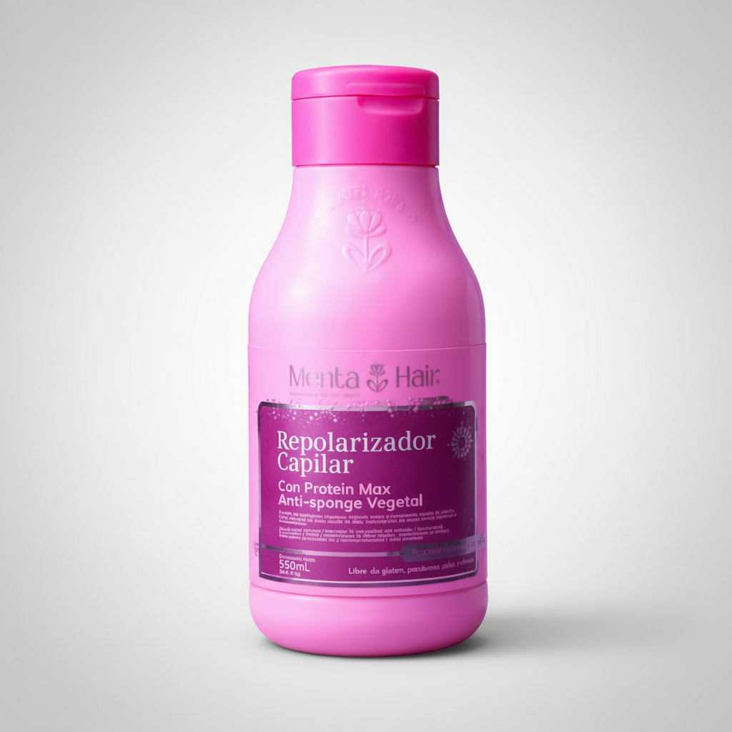 Repolarizador Capilar con Protein max Anti sponge vegetal