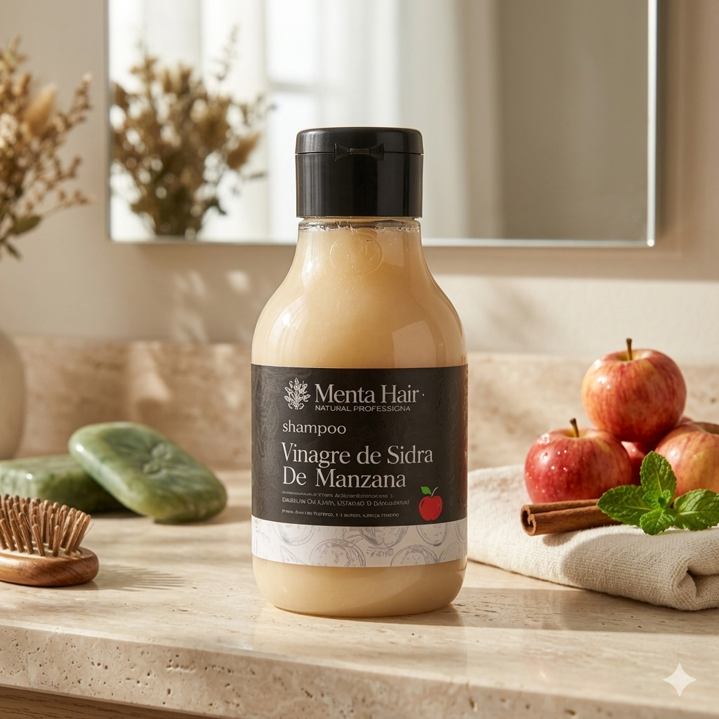 Shampoo Vinagre de Sidra De Manzana