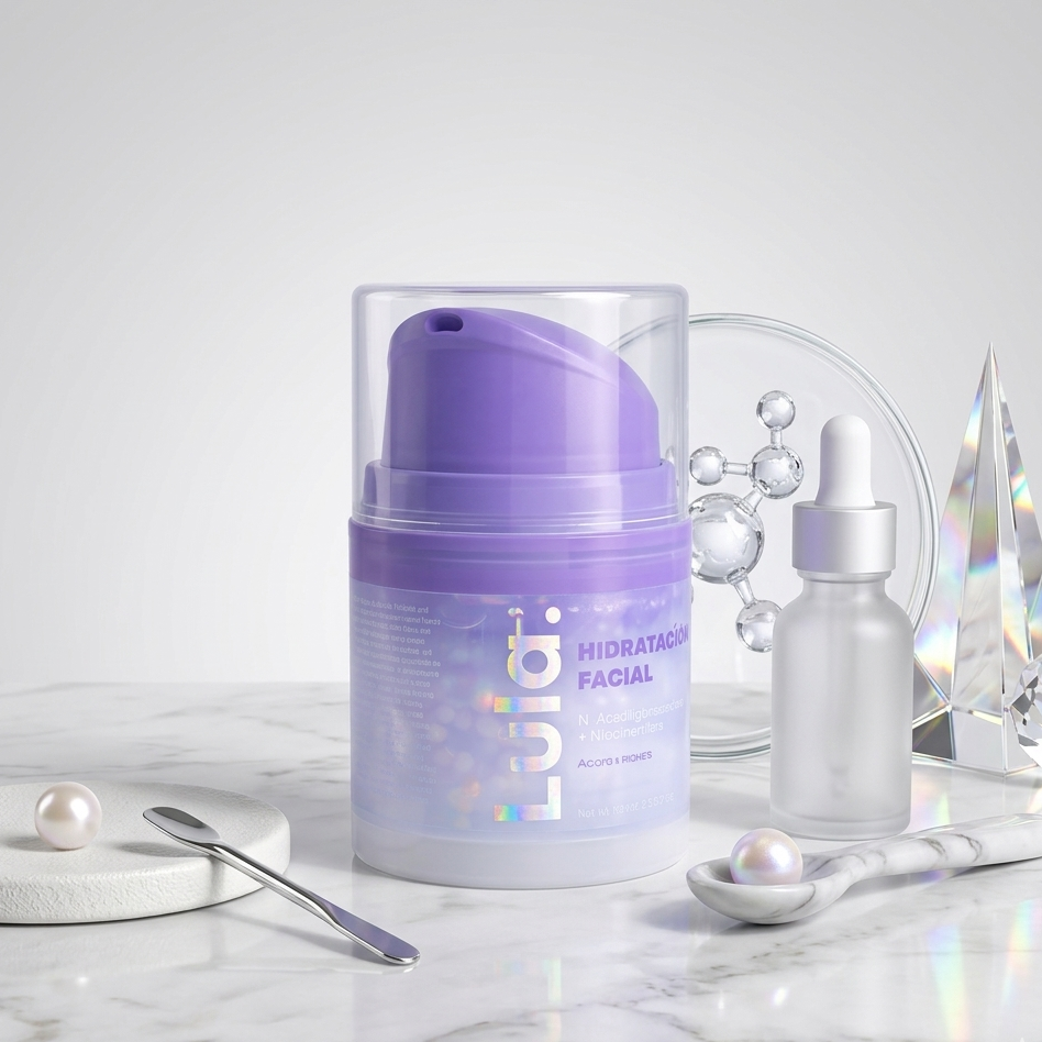 Hidratante Facial con perlas