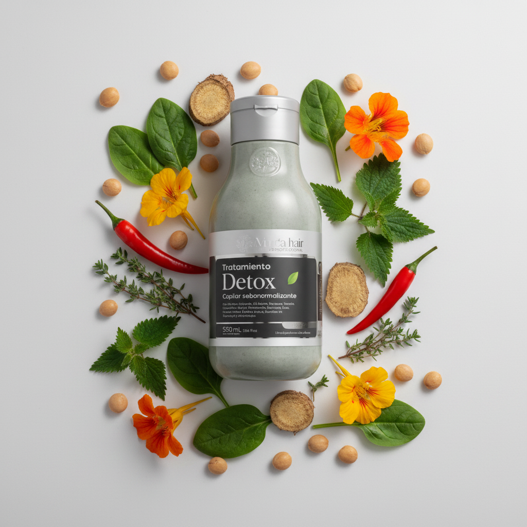Tratamiento Capilar Detox Con Carbon Activado