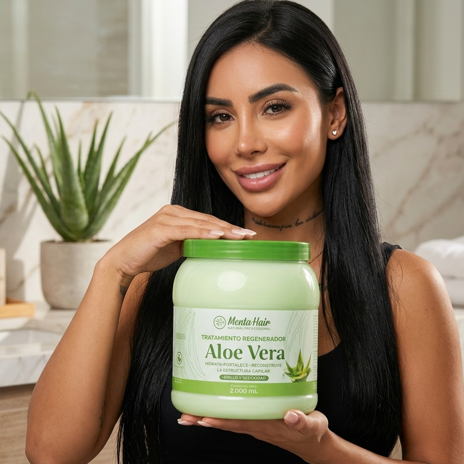 Tratamiento de aloe vera
