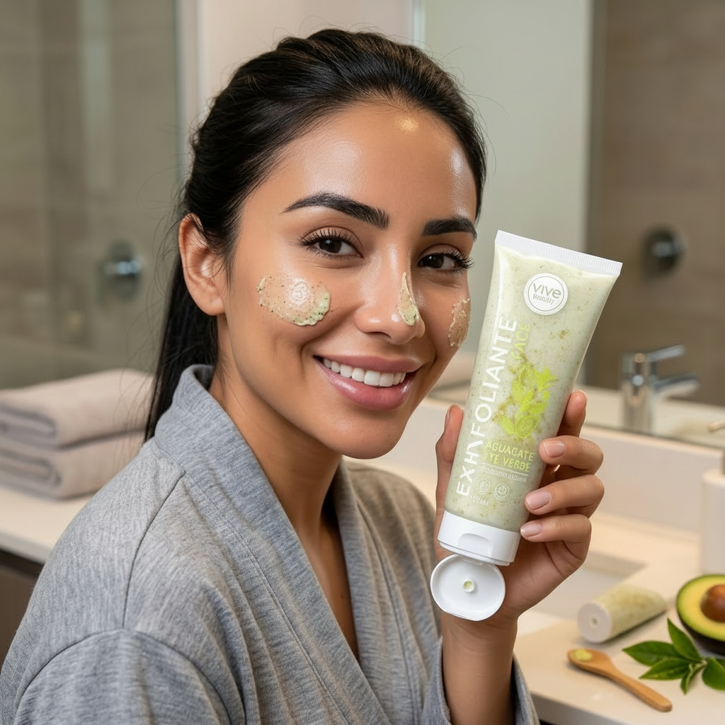 EXFOLIANTE FACIAL AGUACATE & TE VERDE 120ML