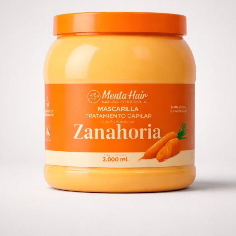 Tratamiento Capilar Con Zanahoria Colageno Y Vitamina