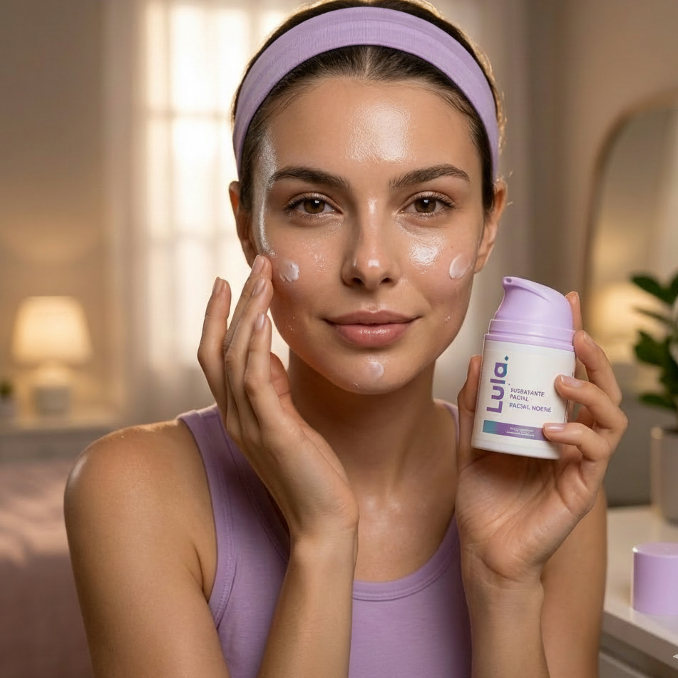 Hidratante facial de noche con Ceramidas